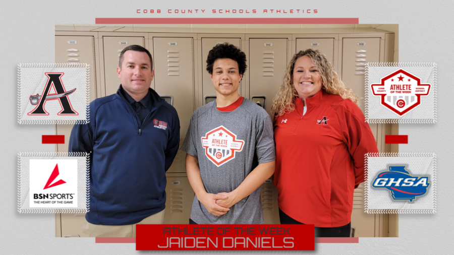 You are currently viewing Jaiden Daniels and His Win for Cobb County Athlete of the Week