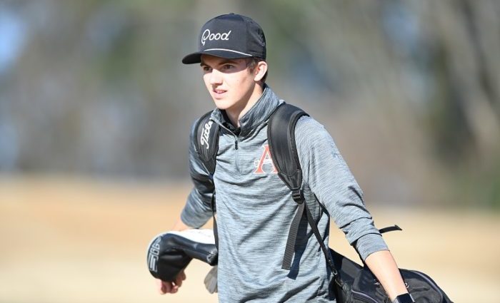 Read more about the article Un-fore-gettable: Varsity Boys’ Golf’s Jackson Stone Named Athlete of the Week