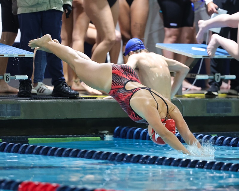 Read more about the article Swim and Dive’s Taylor Hudson Named Athlete of the Week